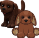 Loyal, lovable, and somehow always muddy — the Chocolate Lab is the most enthusiastic plush in the collection.
