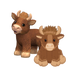 This wee Highland Cow is fluffy, fabulous, and apparently comes with its own tartan furniture. 