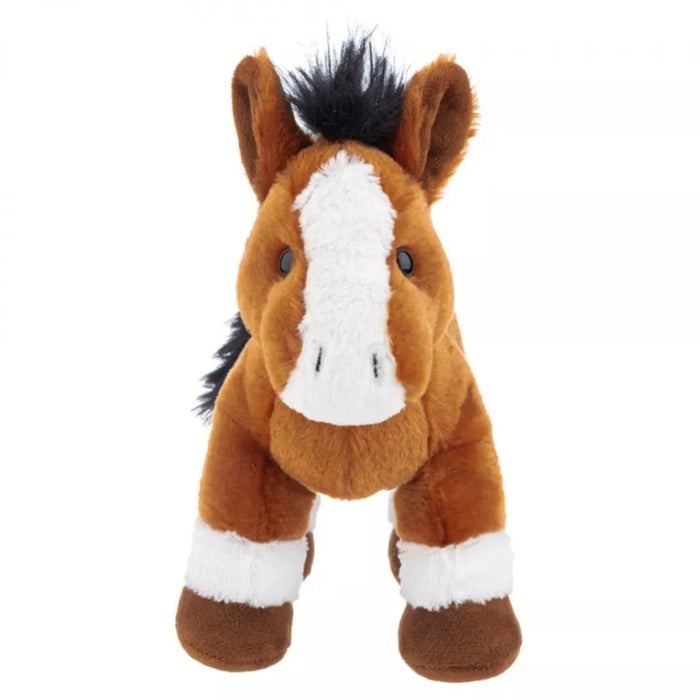 The Webkinz Bay Horse is a new release  plush toy by Ganz that comes with a unique code for virtual adoption in both Webkinz Classic and Webkinz Next online games.