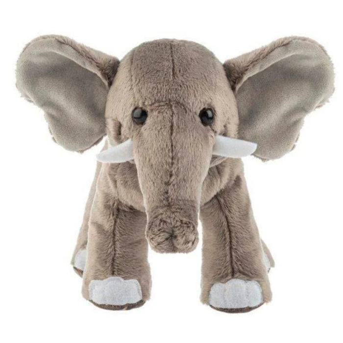 This Ganz Asian Elephant 8.5" Plush features a lifelike design with soft, huggable fabric.