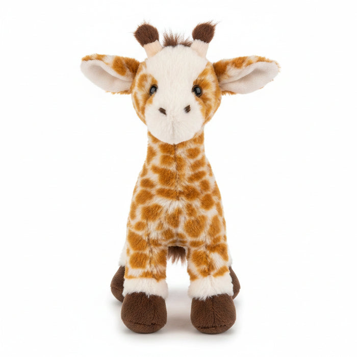 This Ganz Northern Giraffe Plush 8.5" stuffed animal features a lifelike giraffe design with soft, premium plush fabric.