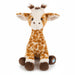 This Ganz Northern Giraffe Plush 8.5" stuffed animal features a lifelike giraffe design with soft, premium plush fabric.