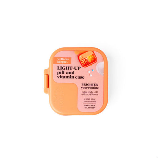 Keep your pills organized with a compact, easy-to-carry design.