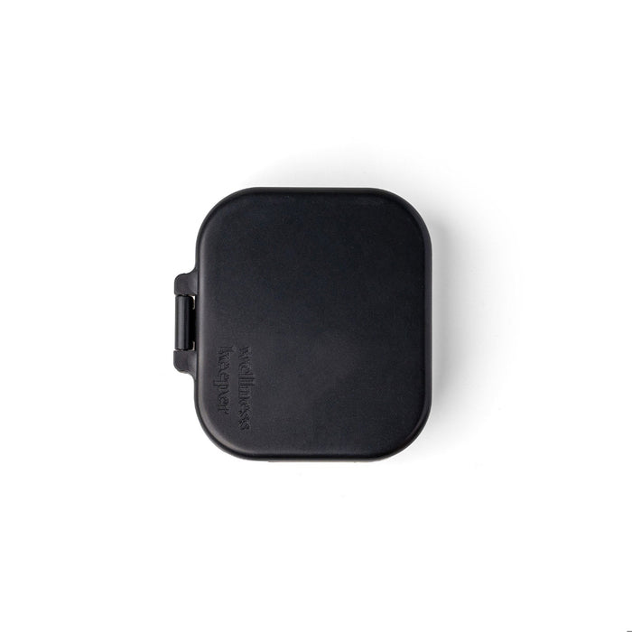 Keep your pills organized with a compact, easy-to-carry design.