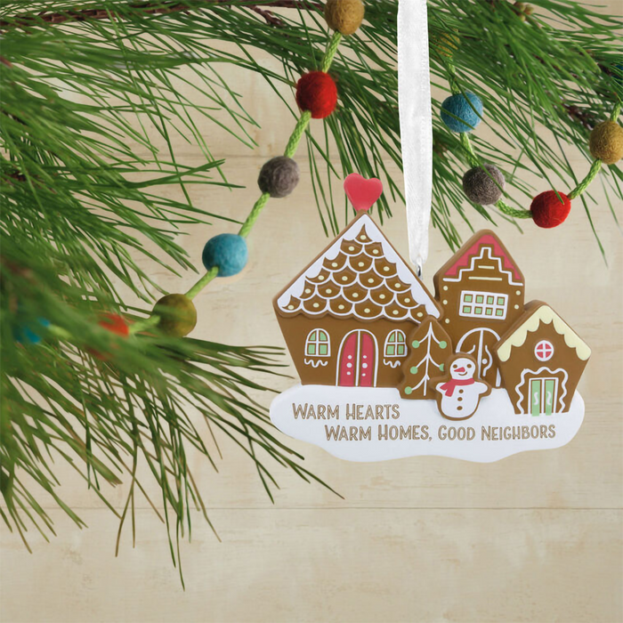 Hallmark : Warm Homes Good Neighbors Hallmark Ornament