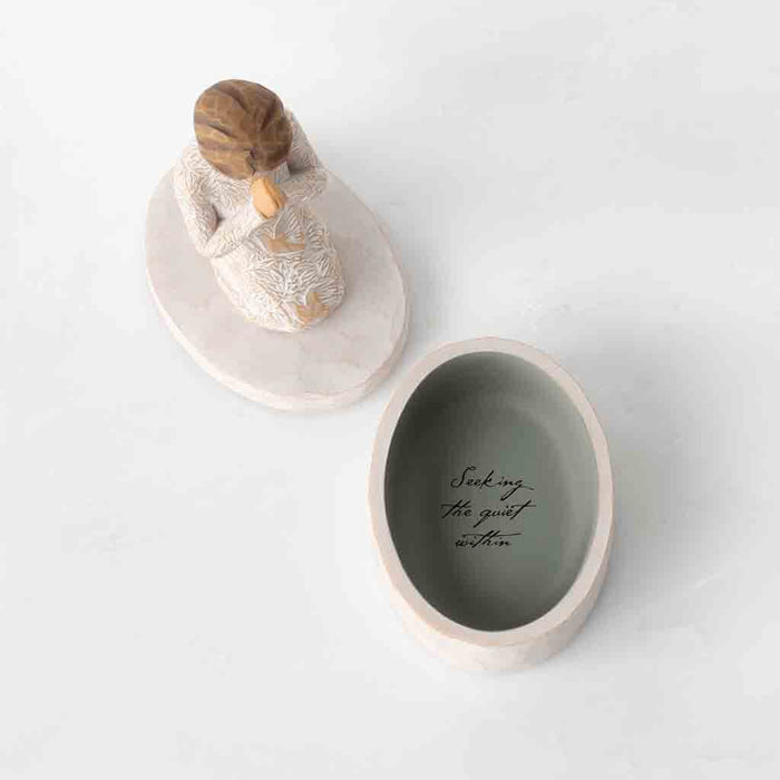 Willow Tree Figurine - Willow Tree nearby