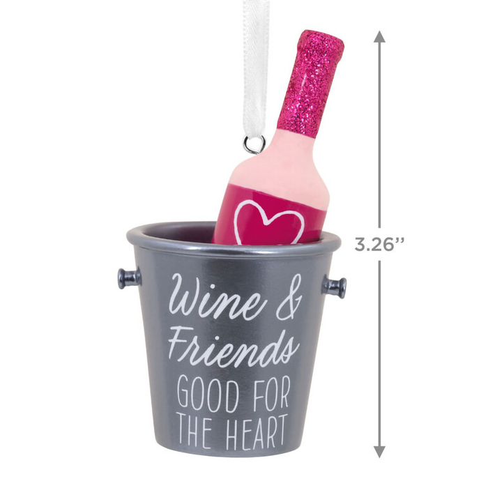 Hallmark : Wine and Friends Hallmark Ornament