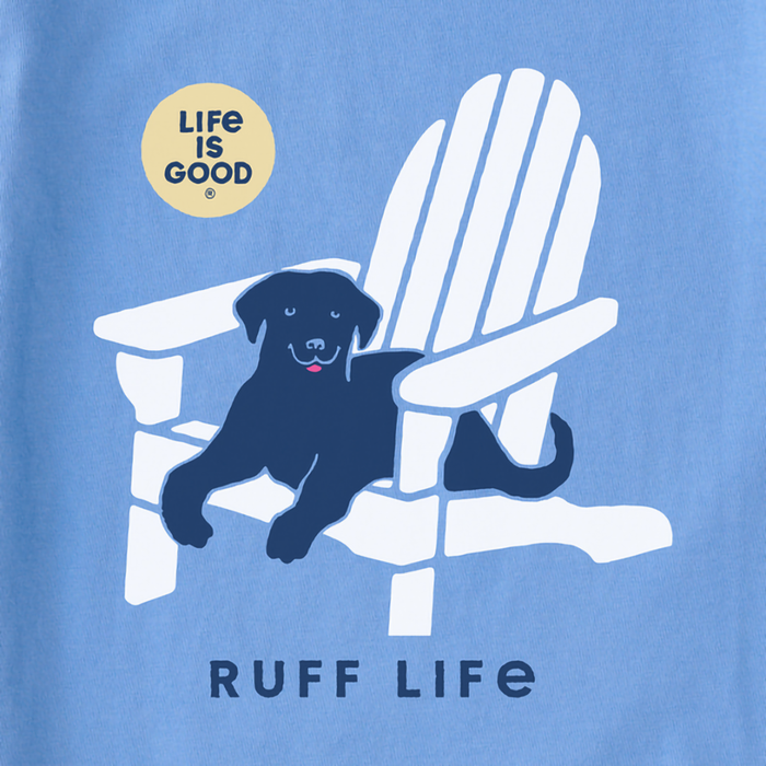 Life Is Good : Women's Ruff Life Long Sleeve Crusher-LITE Vee
