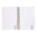 Wrendale Designs 'Mistletoe and Barks' Christmas A5 spiral notebook with festive dog and mistletoe cover illustration