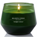 Yankee Candle Balsam & Cedar Studio Collection – green glass jar candle with essential oils.