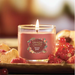 Yankee Candle harvest gems candle with fruits and berries on a blurred background