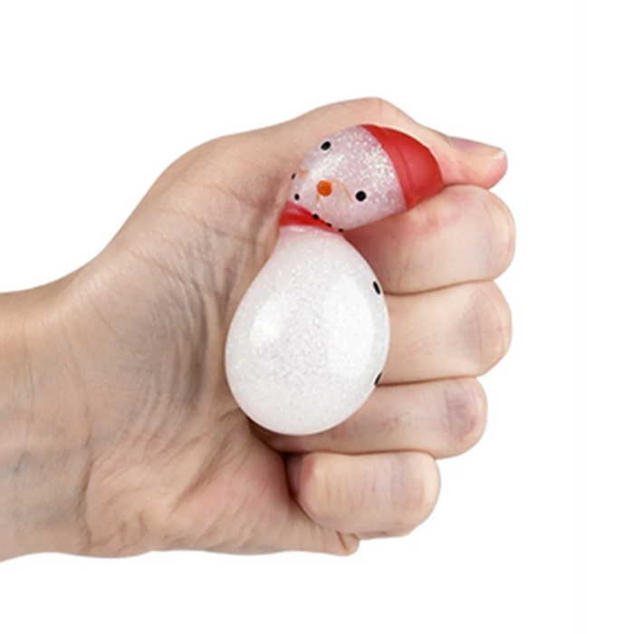 Squishy Toys : Sticky Snowman
