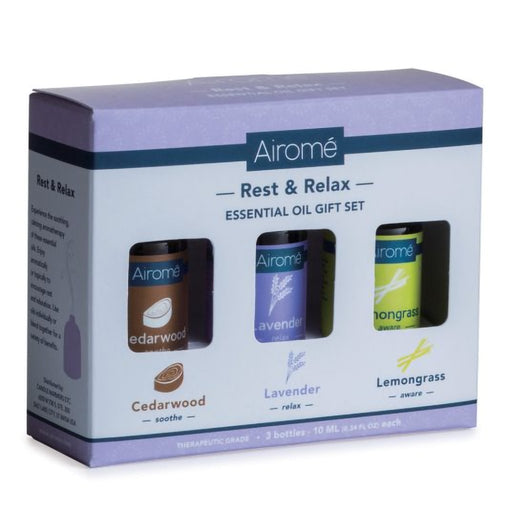Airomé : Airome Breathe Rest and Relax Essential Oil Giftset - Airomé : Airome Breathe Rest and Relax Essential Oil Giftset