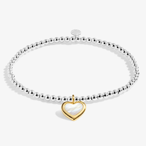 A Little With Love Always Bracelet featuring silver and gold-tone plating with a heartfelt message