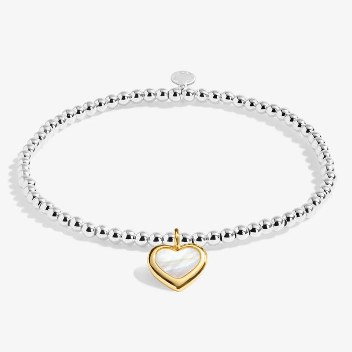 A Little With Love Always Bracelet featuring silver and gold-tone plating with a heartfelt message
