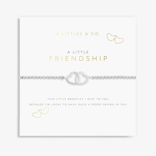 A Little Friendship Bracelet designed as a sweet and meaningful friendship keepsake.