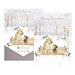 Winter Walks Christmas Card Pack featuring Golden Retriever and Dachshund dogs in festive winter scenes