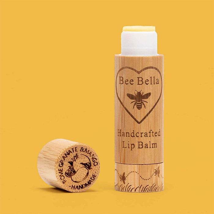 Bee Bella : Lip Balm in Pomegranate & Mango - Bee Bella : Lip Balm in Pomegranate & Mango