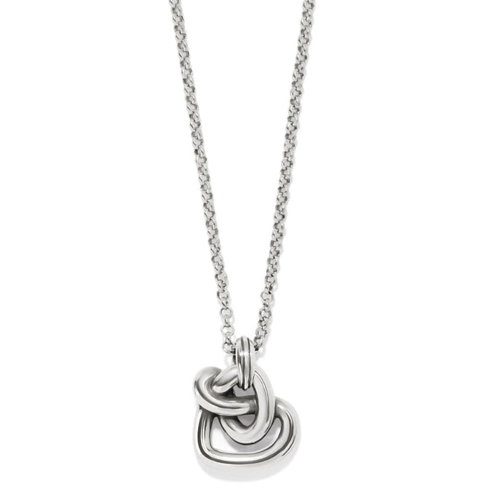 Brighton : Interlok Curve Heart Necklace - Brighton : Interlok Curve Heart Necklace