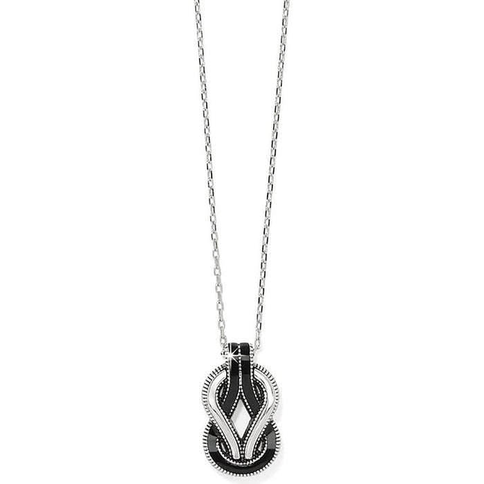 Brighton - Interlok Harmony Black Necklace - Brighton - Interlok Harmony Black Necklace