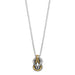 Brighton : Interlok Harmony Two Tone Necklace - Brighton : Interlok Harmony Two Tone Necklace