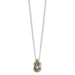 Brighton : Interlok Harmony Two Tone Petite Necklace - Brighton : Interlok Harmony Two Tone Petite Necklace