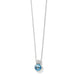 Brighton : Meridian Aurora Crystal Petite Necklace - Aquamarine - Brighton : Meridian Aurora Crystal Petite Necklace - Aquamarine