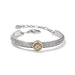 Brighton : Mosaic Two Tone Bar Bracelet - Brighton : Mosaic Two Tone Bar Bracelet