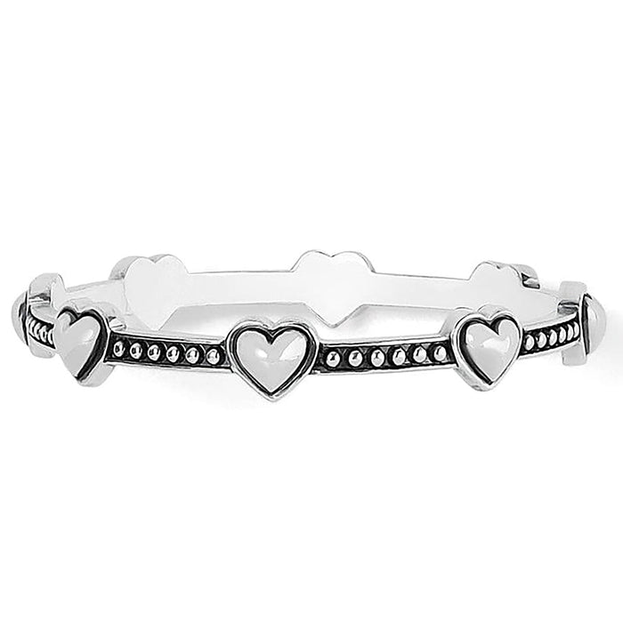 Brighton : Pretty Tough Bold Petite Heart Bangle - Brighton : Pretty Tough Bold Petite Heart Bangle