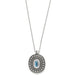 Brighton : Pretty Tough Gem Necklace - Silver - Aqua - Brighton : Pretty Tough Gem Necklace - Silver - Aqua