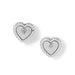 Brighton : Pretty Tough Petite Heart Post Earrings - Brighton : Pretty Tough Petite Heart Post Earrings