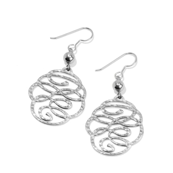 Brighton : Skribbel French Wire Earrings - Brighton : Skribbel French Wire Earrings