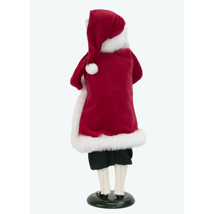 Byers' Choice : Peppermint Santa - Byers' Choice : Peppermint Santa