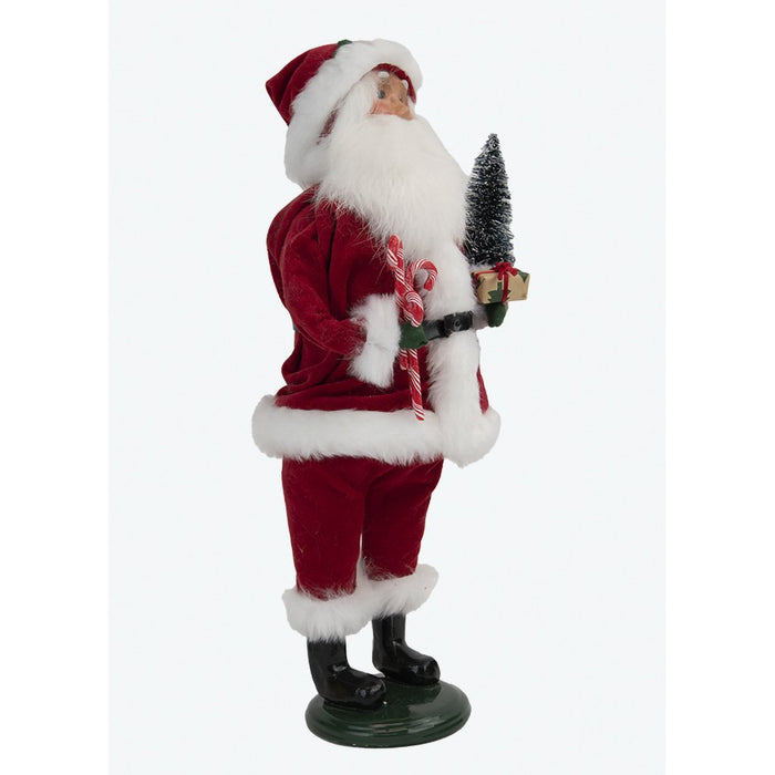 Byers' Choice : Red Velvet Santa - Byers' Choice : Red Velvet Santa