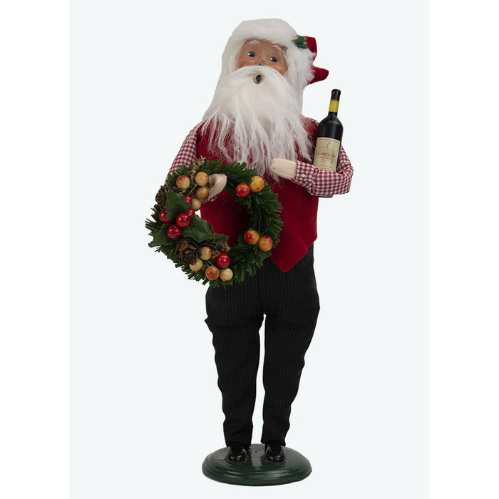 Byers' Choice : Wine Santa - Byers' Choice : Wine Santa