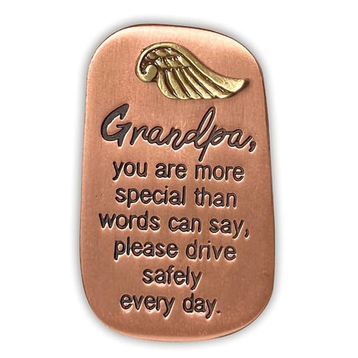 Cathedral Art : Grandpa Drive Safe Visor Clip - Cathedral Art : Grandpa Drive Safe Visor Clip