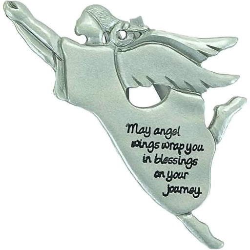 Cathedral Art : May Angel Wings Wrap You Angel Visor Clip - Cathedral Art : May Angel Wings Wrap You Angel Visor Clip