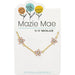 Center Court: Gold Rose Water Opal Flower Trio Mazie Mae Necklace - Center Court: Gold Rose Water Opal Flower Trio Mazie Mae Necklace