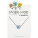 Center Court: Silver Air Blue Opal Cluster Mazie Mae Necklace - Center Court: Silver Air Blue Opal Cluster Mazie Mae Necklace