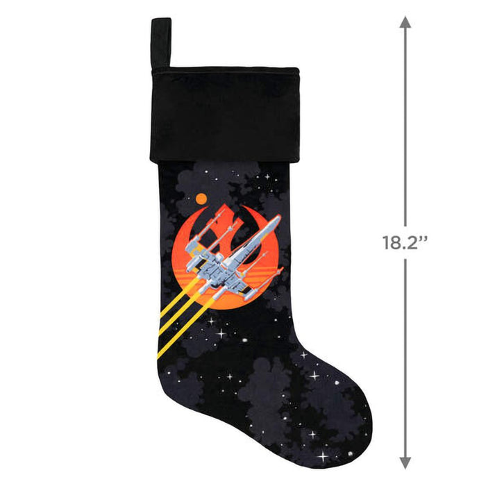 ((((( CHECK SKU))))) Hallmark : 2024 Keepsake Star Wars: A New Hope™ Rebels vs. Empire Stocking (451) - ((((( CHECK SKU))))) Hallmark : 2024 Keepsake Star Wars: A New Hope™ Rebels vs. Empire Stocking (451)