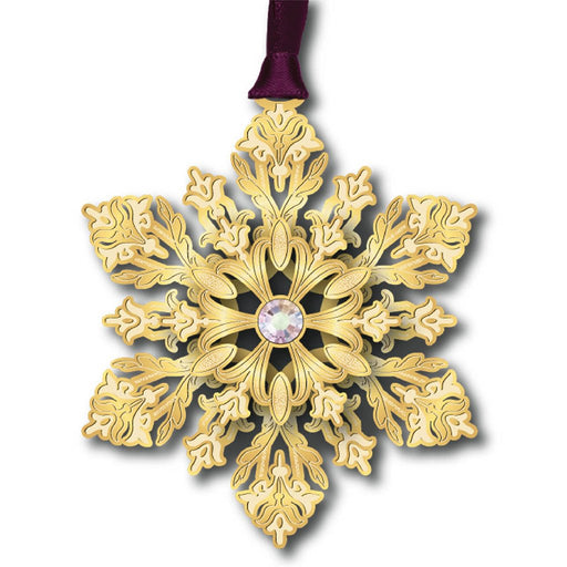 ChemArt : Glistening Snowflake - Ornament - ChemArt : Glistening Snowflake - Ornament