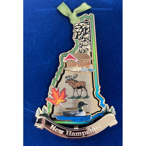 ChemArt : State Of New Hampshire - Ornament - ChemArt : State Of New Hampshire - Ornament