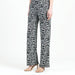 Clara Sunwoo : Textured Wide Leg Pocket Pant - Greek Key - Clara Sunwoo : Textured Wide Leg Pocket Pant - Greek Key