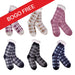 Cold River Plaid Thermal Slipper Socks - Fashion by Mirabeau (B4) - Assorted - Buy one get one FREE - Cold River Plaid Thermal Slipper Socks - Fashion by Mirabeau (B4) - Assorted - Buy one get one FREE