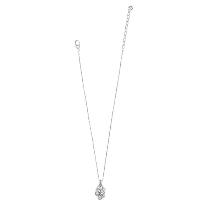Brighton - Constella Cluster Crystal Necklace - White