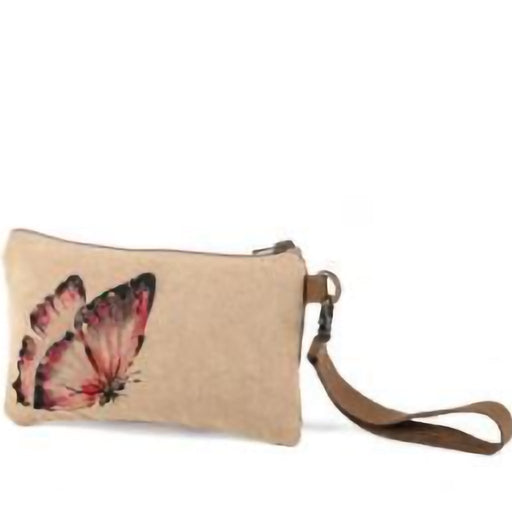 Cott N Curls : Wristlet in Monarch Butterfly - Cott N Curls : Wristlet in Monarch Butterfly