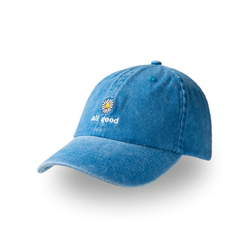DM Merchandising : Pacific Brim "All Good" Classic Hat in Sapphire - DM Merchandising : Pacific Brim "All Good" Classic Hat in Sapphire