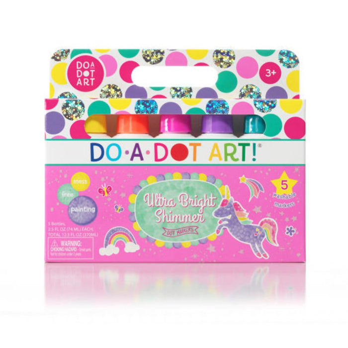 Do A Dot Art : 5 Pack Ultra Bright Shimmer Dot Markers - Do A Dot Art : 5 Pack Ultra Bright Shimmer Dot Markers