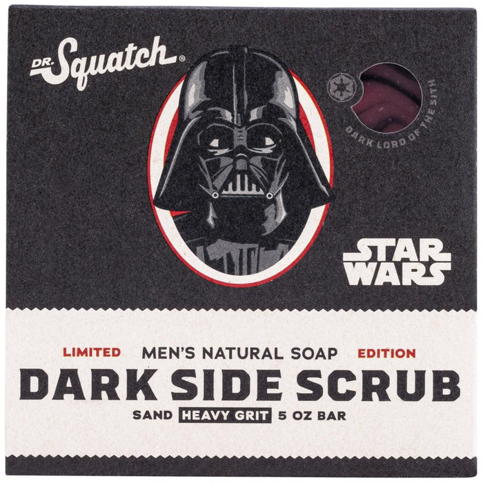 Dr. Squatch : Star Wars - Dark Side Scrub Bar Soap - 5 oz - Dr. Squatch : Star Wars - Dark Side Scrub Bar Soap - 5 oz