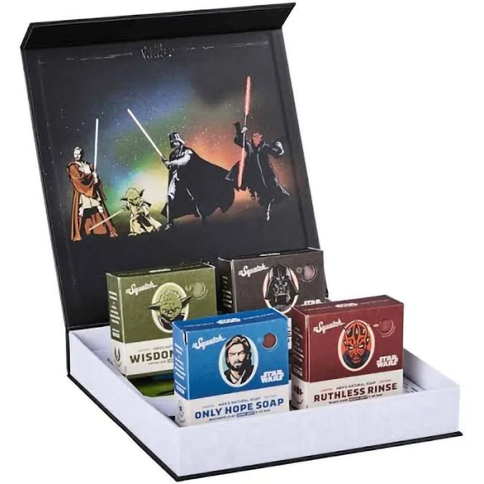 Dr. Squatch : Star Wars Gift set - 5oz Bar Soap set of 4 - Dr. Squatch : Star Wars Gift set - 5oz Bar Soap set of 4